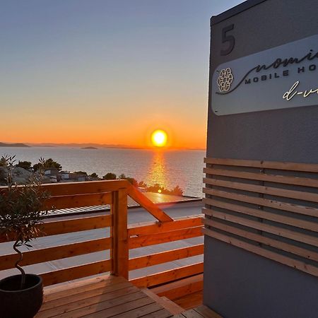 D-View Premium Mobile Home - Panoramic Seaview - 150 M From Beach, Free Parking Drage Kültér fotó