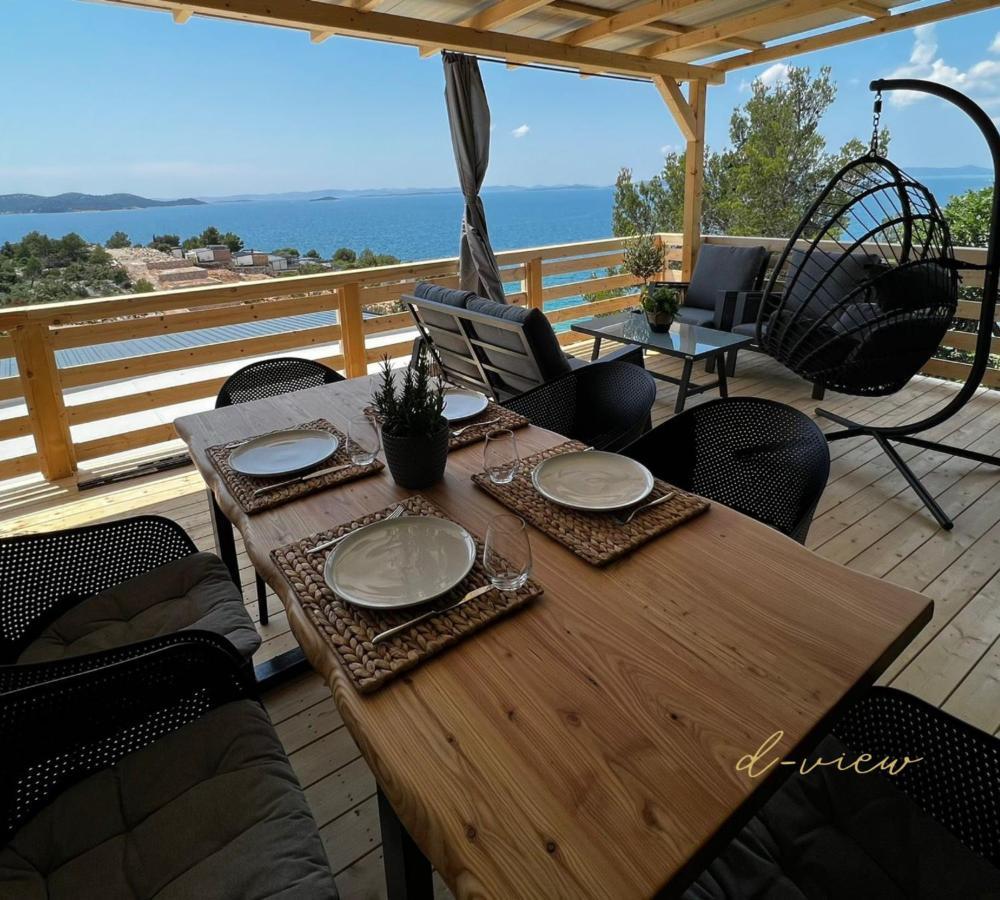 D-View Premium Mobile Home - Panoramic Seaview - 150 M From Beach, Free Parking Drage Kültér fotó