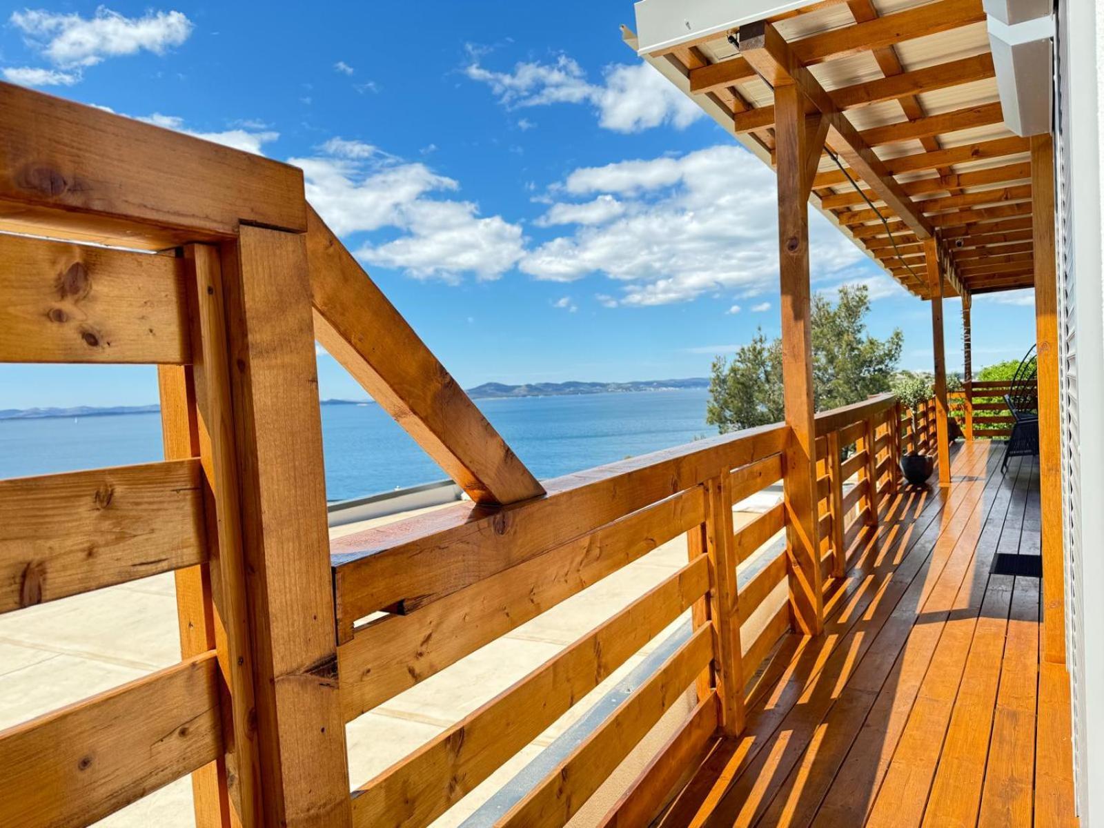 D-View Premium Mobile Home - Panoramic Seaview - 150 M From Beach, Free Parking Drage Kültér fotó